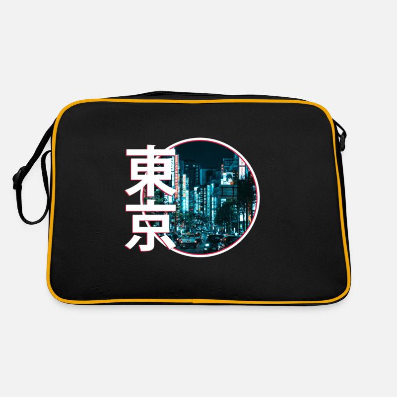 Japan - Retro Bag - black/gold