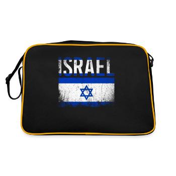 Israël Davidstern - Sac Retro - noir/or - Dos