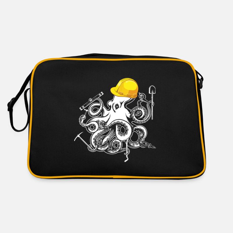 Casque de poulpe multitâche Sac Retro