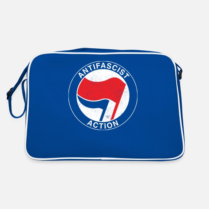 Drapeau antifasciste antifa - antiracisme antifasciste Sac Retro