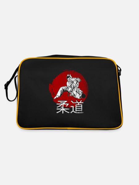 Judo - Sac Retro - noir/or - Dos