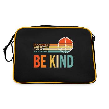 Être enfant - Sac Retro - noir/or - Dos