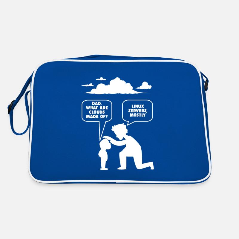 Linux Softwareentwickler Computer Programmierer Retro Tasche