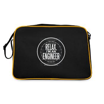 Engineer | Engineer - Retro Bag - black/gold - Back