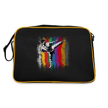karate - Retro Bag - black/gold - Back