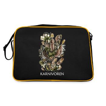 Pièges de mouches de Venus - Sac Retro - noir/or - Dos