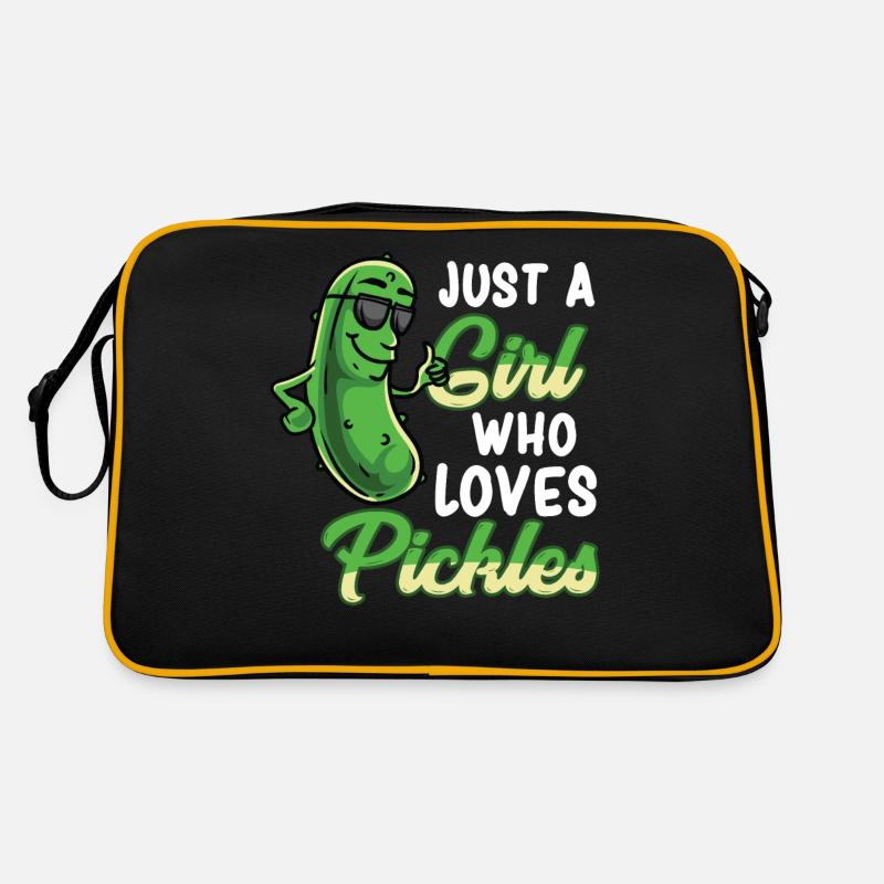 Une seule fille Le cornichon aime Sac Retro