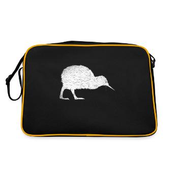 Routard néo-zélandais - Sac Retro - noir/or - Dos