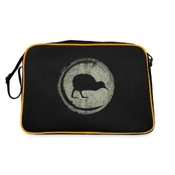 Nouvelle-Zélande - Sac Retro - noir/or - Dos