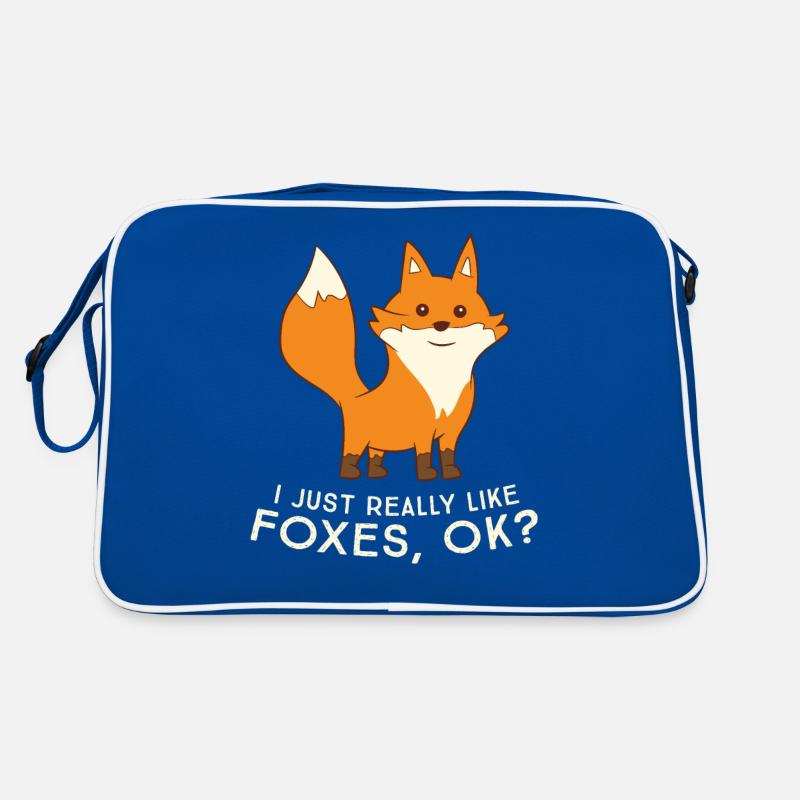 J’aime les renards Tout simplement OK Drôle de renard Sac Retro