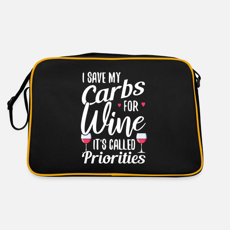 Wein Retro Tasche