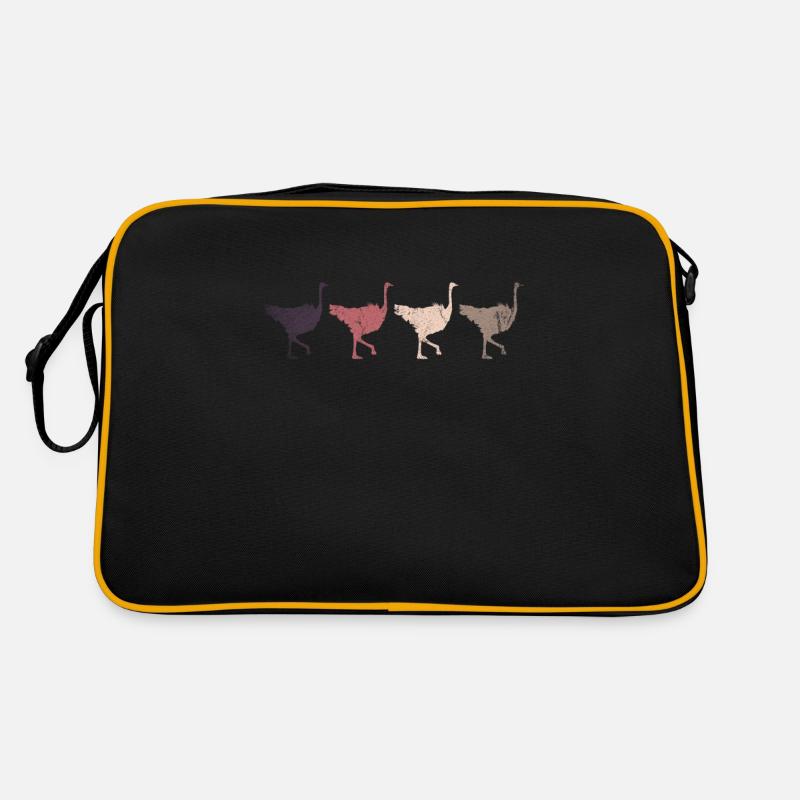 Ostrich zoo Retro Bag