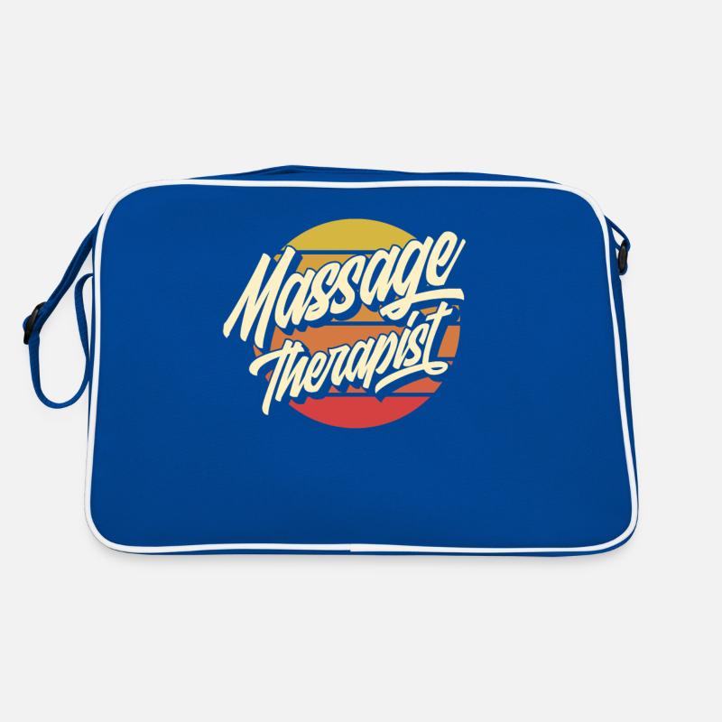 Massagetherapeut Masseur Retro Tasche
