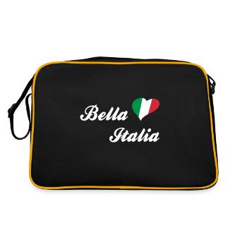 Mode de vie italien Bella Italia - Sac Retro - noir/or - Dos