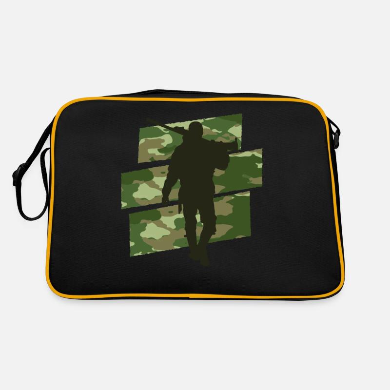 Hunter camouflage Retro Bag
