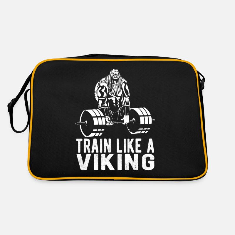 Bodybuilder viking Sac Retro