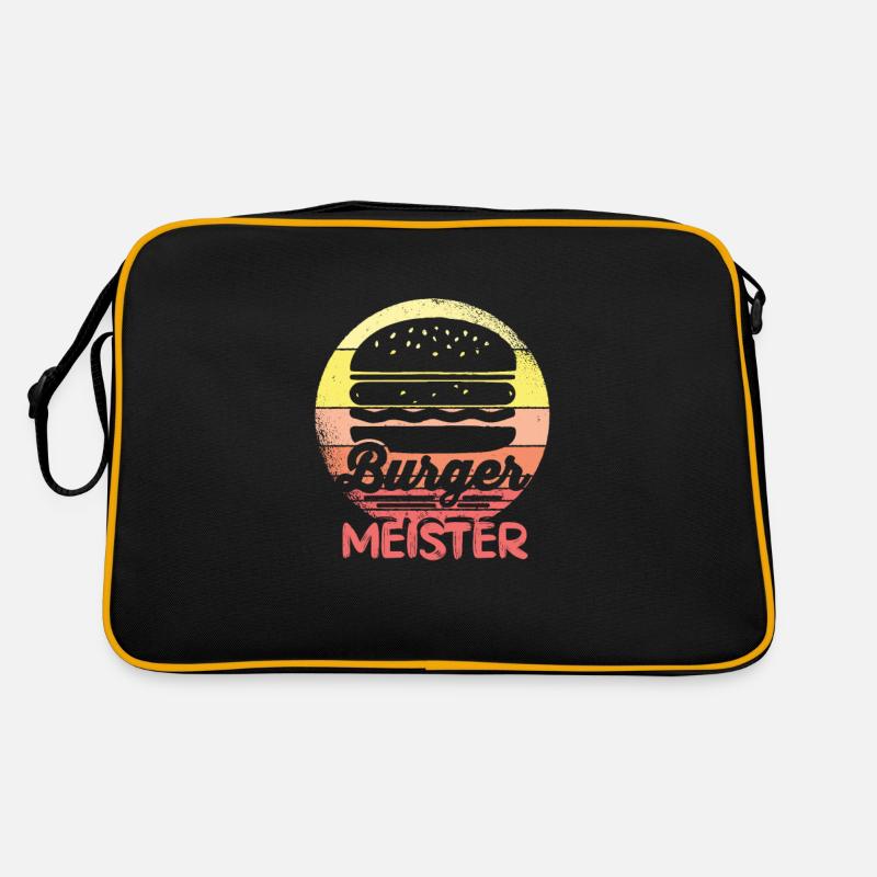 Burger master grill master burger Retro Bag