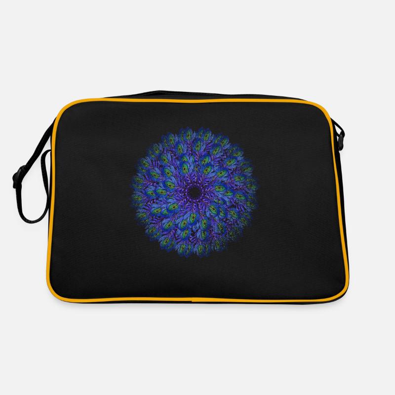 paon - Sac Retro - noir/or