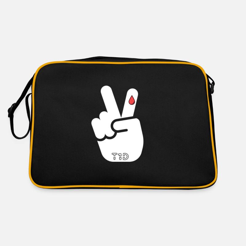 Diabetes TYP 1 Medizin Geschenkidee Retro Tasche