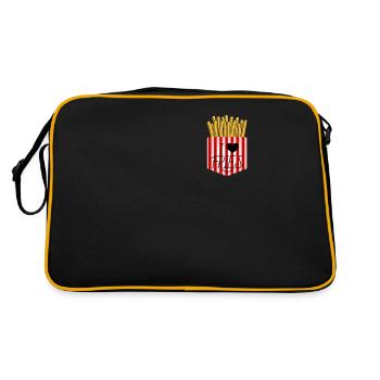 Pomme pocket - Retro Bag - black/gold - Back