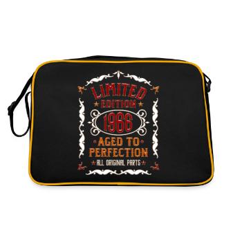 Born in 1966 - born in 1966 - Retro Bag - black/gold - Back