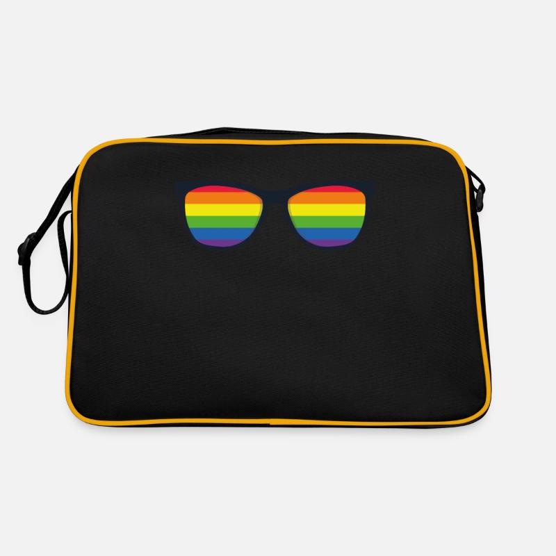 Rainbow sunglasses Retro Bag