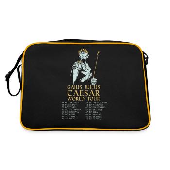 Histoire Gaius Julius Caesar anciens raids - Sac Retro - noir/or - Dos