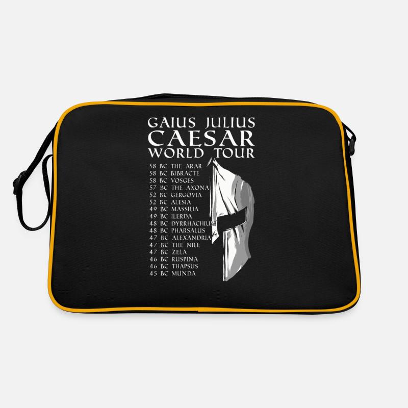 Histoire ancienne Gaius Julius Caesar Helm tour du monde Sac Retro