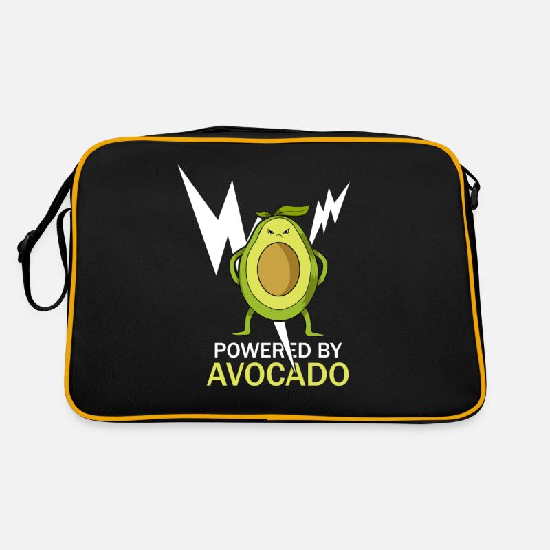avocado - Retro Bag - black/gold