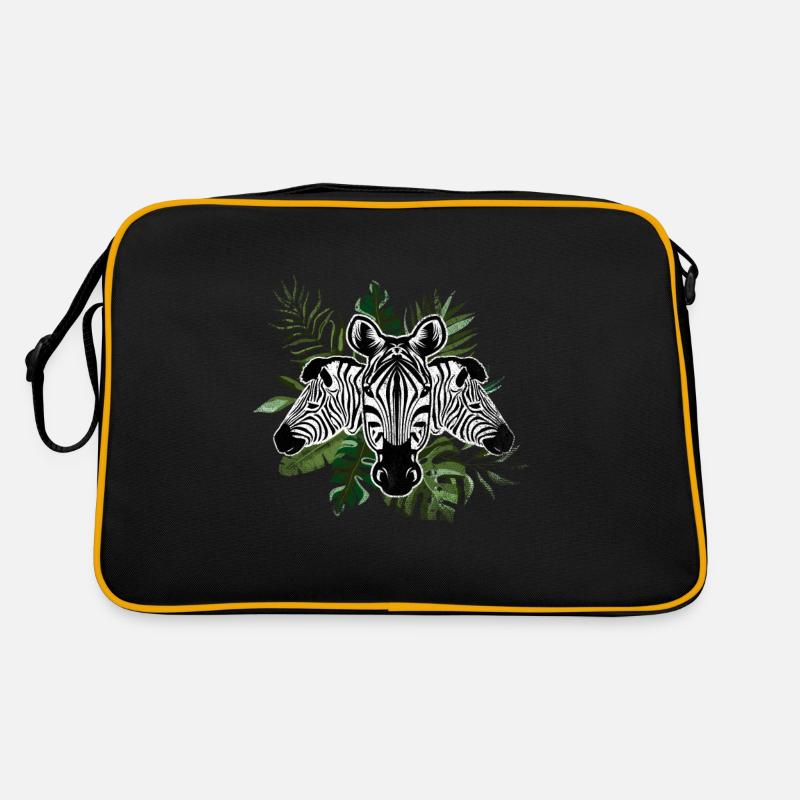 Zebra Pony Geschenk Retro Tasche