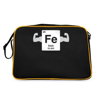 Fer - cadeau ringard et geek - Sac Retro - noir/or - Dos