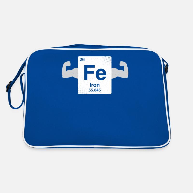 Eisen - nerdiges und geeky Geschenk Retro Tasche