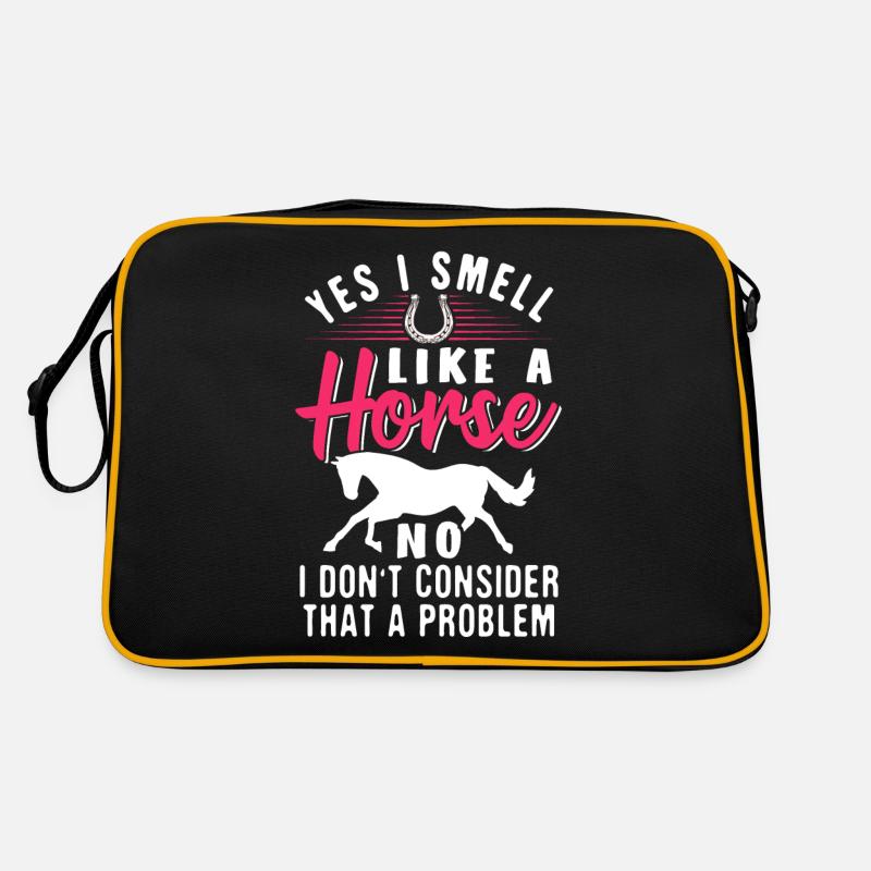 Sentez comme le cheval - Sac Retro - noir/or