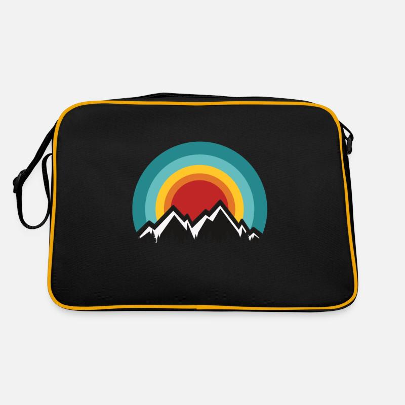Berge Retro Tasche