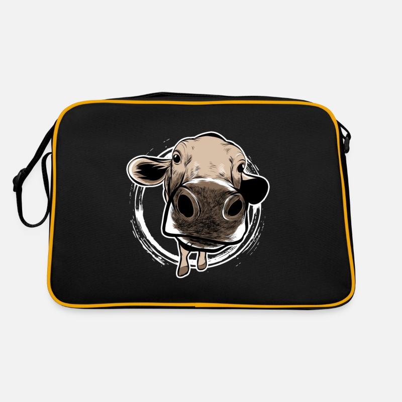 funny cow Retro Bag