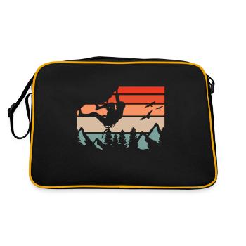 Bouldering boulder - Retro Bag - black/gold - Back