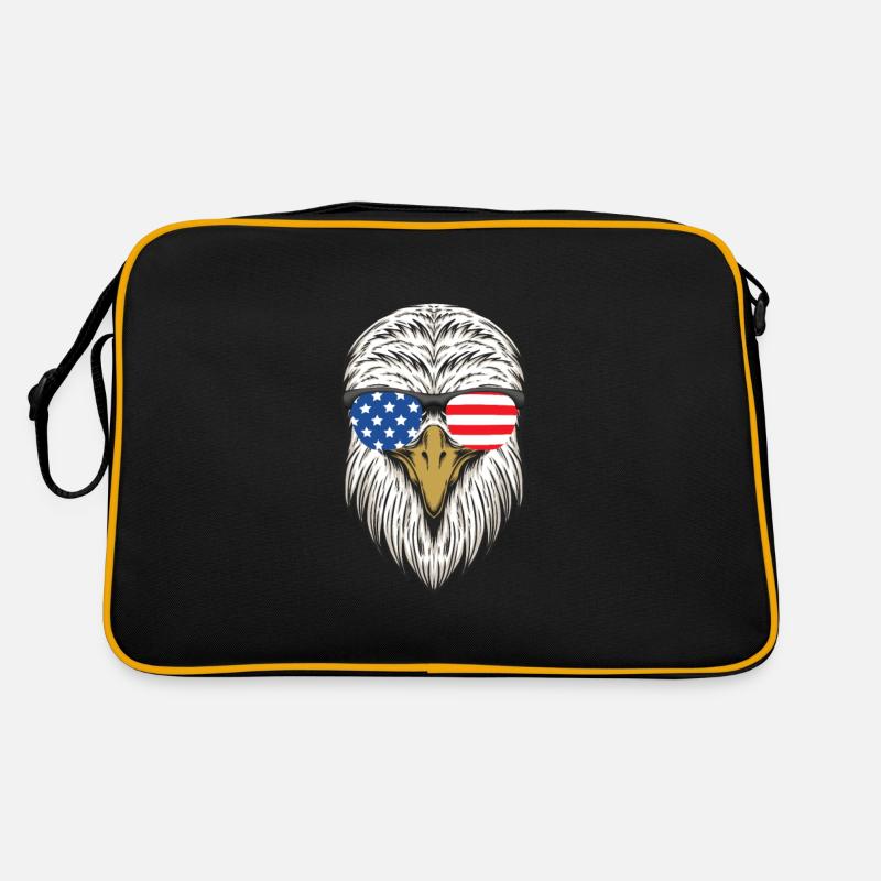 Eagle American Sunglasses 4th July Veterans Retro Bag