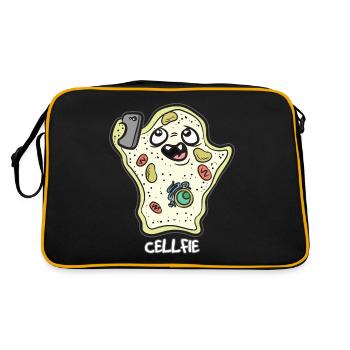 CELLFIE Cellule génétique DNA Humour - Sac Retro - noir/or - Dos
