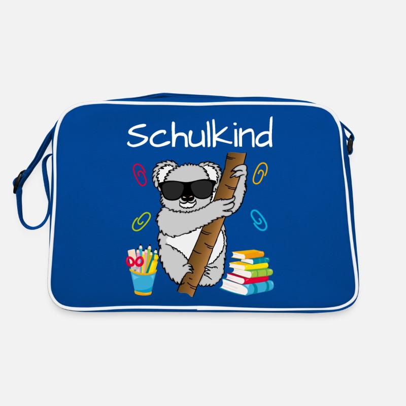 Schulkind Koala Einschulung Geschenk Koalabär Retro Tasche