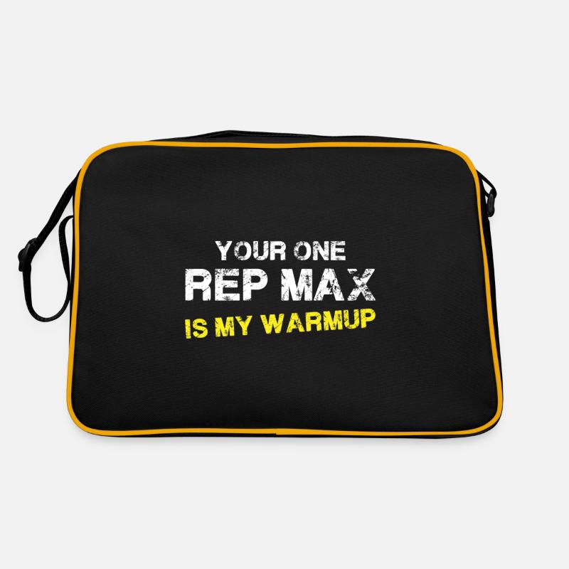 Your only representative Max is my warm-up - Bo Retro Bag
