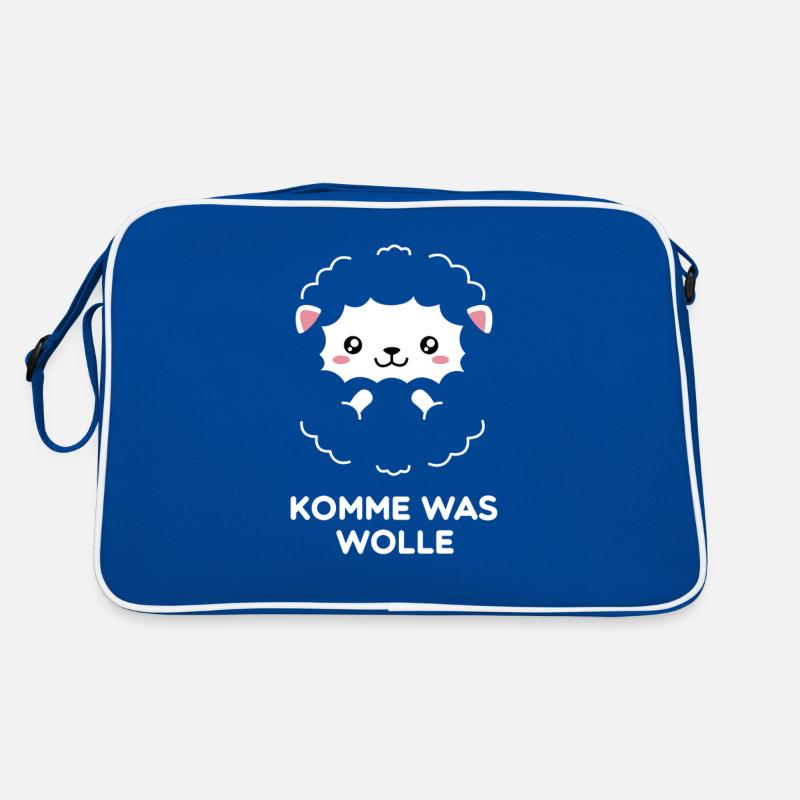 Stricken Retro Tasche