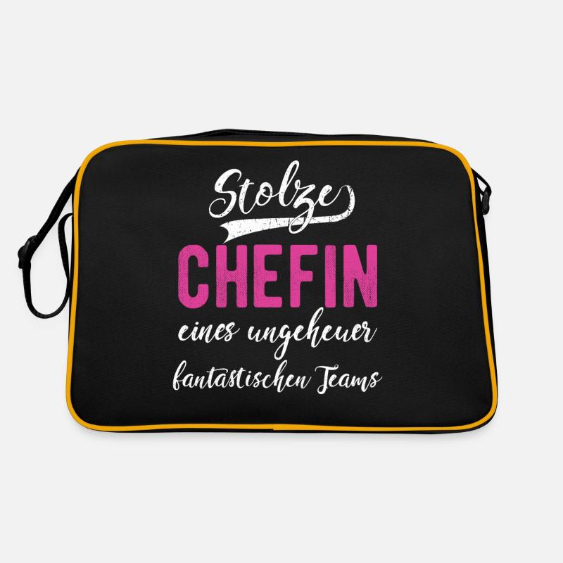 Chef de filiale Chef de division Cadeau Sac Retro