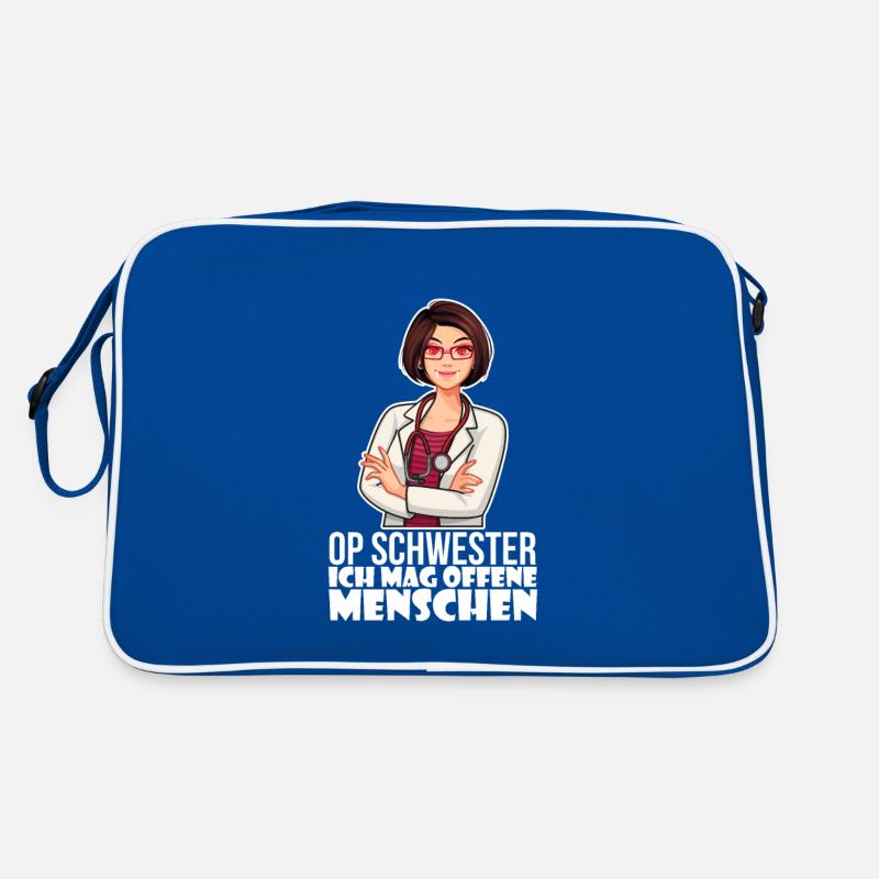 OP Schwester - Krankenschwester Retro Tasche