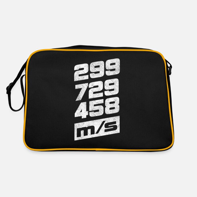 Vitesse de la lumière Sac Retro