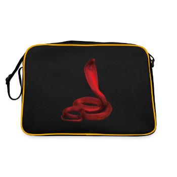 red snake children - Retro Bag - black/gold - Back