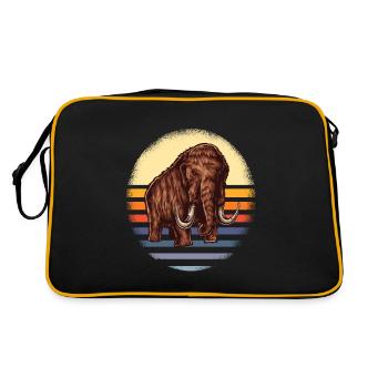 Mammut - Retro Tasche - Schwarz/Gold - Hinten