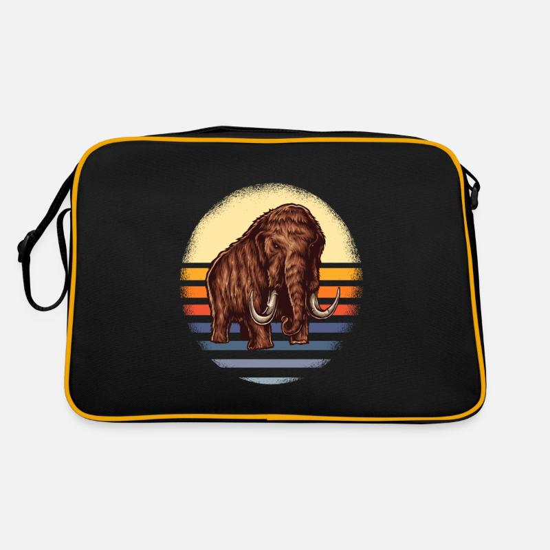 Mammut - Retro Tasche - Schwarz/Gold