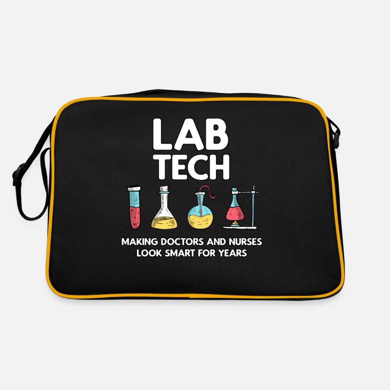 Lab Tech Laboratory technician Retro Bag