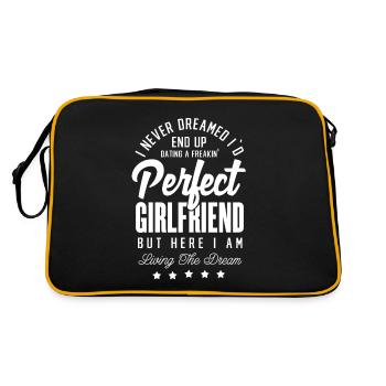girlfriend - Retro Bag - black/gold - Back
