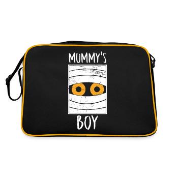 Halloween zombie undead corpse creature dead costume - Retro Bag - black/gold - Back